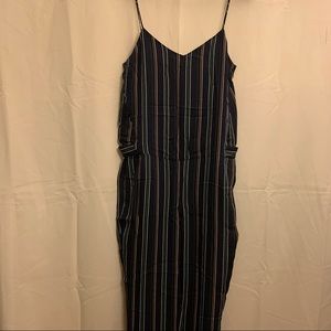 Theory Striped Jumpsuit